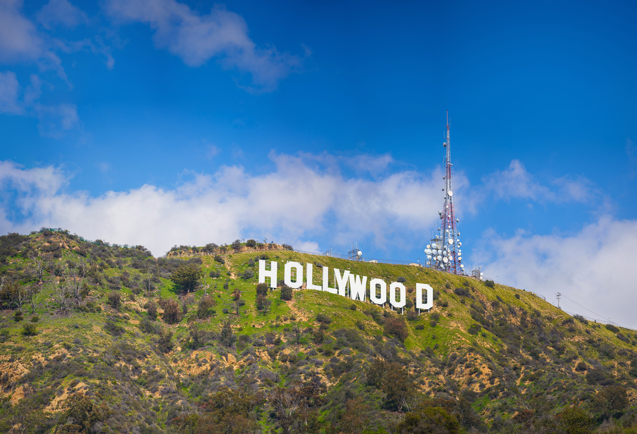 Hollywood Sign in California USA