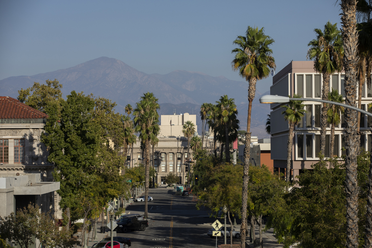 beverly-hills-lawyers Street view of San Bernardino, California