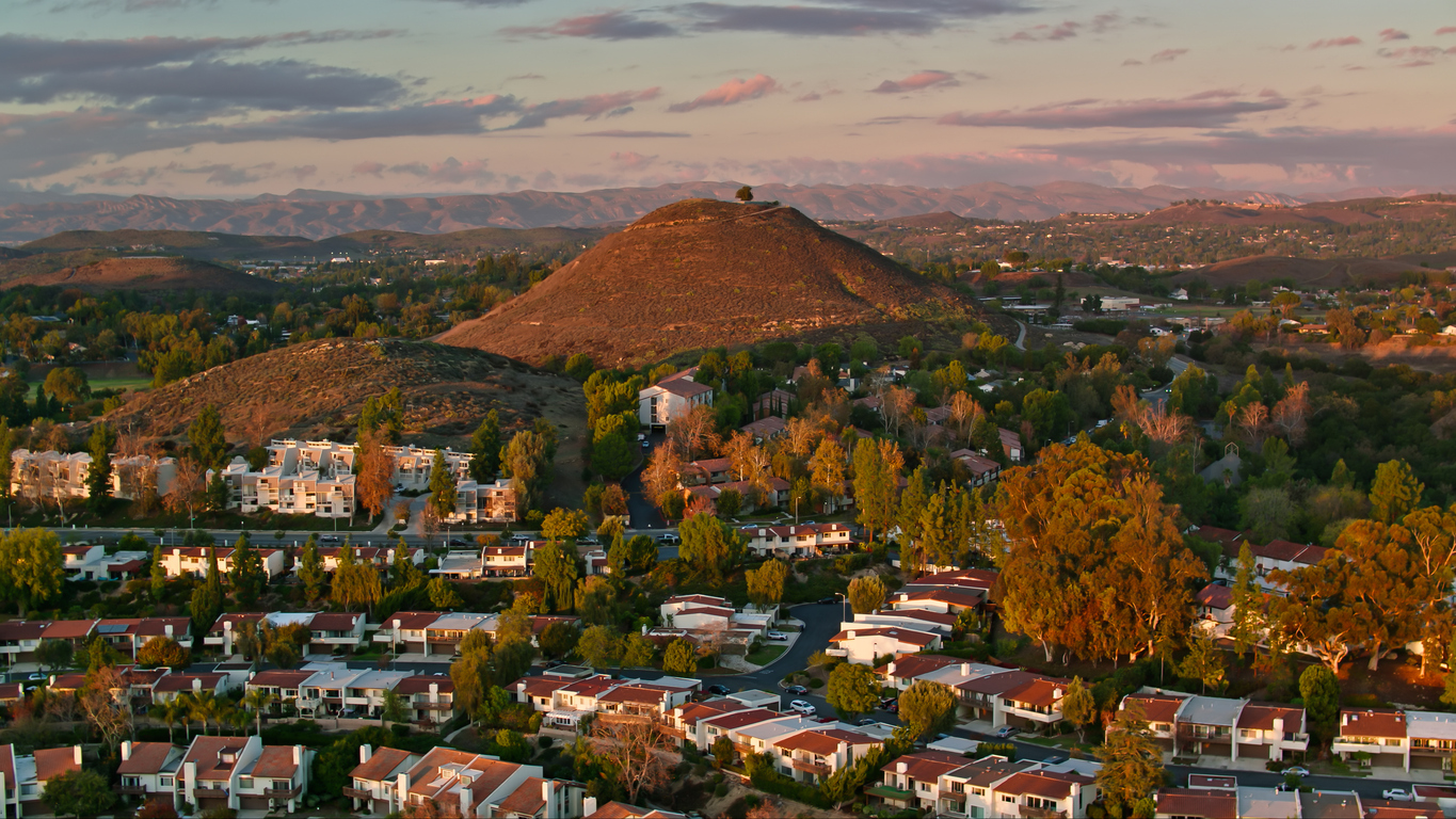 beverly-hills-lawyers Lone Tree Atop a Hill -- Thousand Oaks, CA Sunset