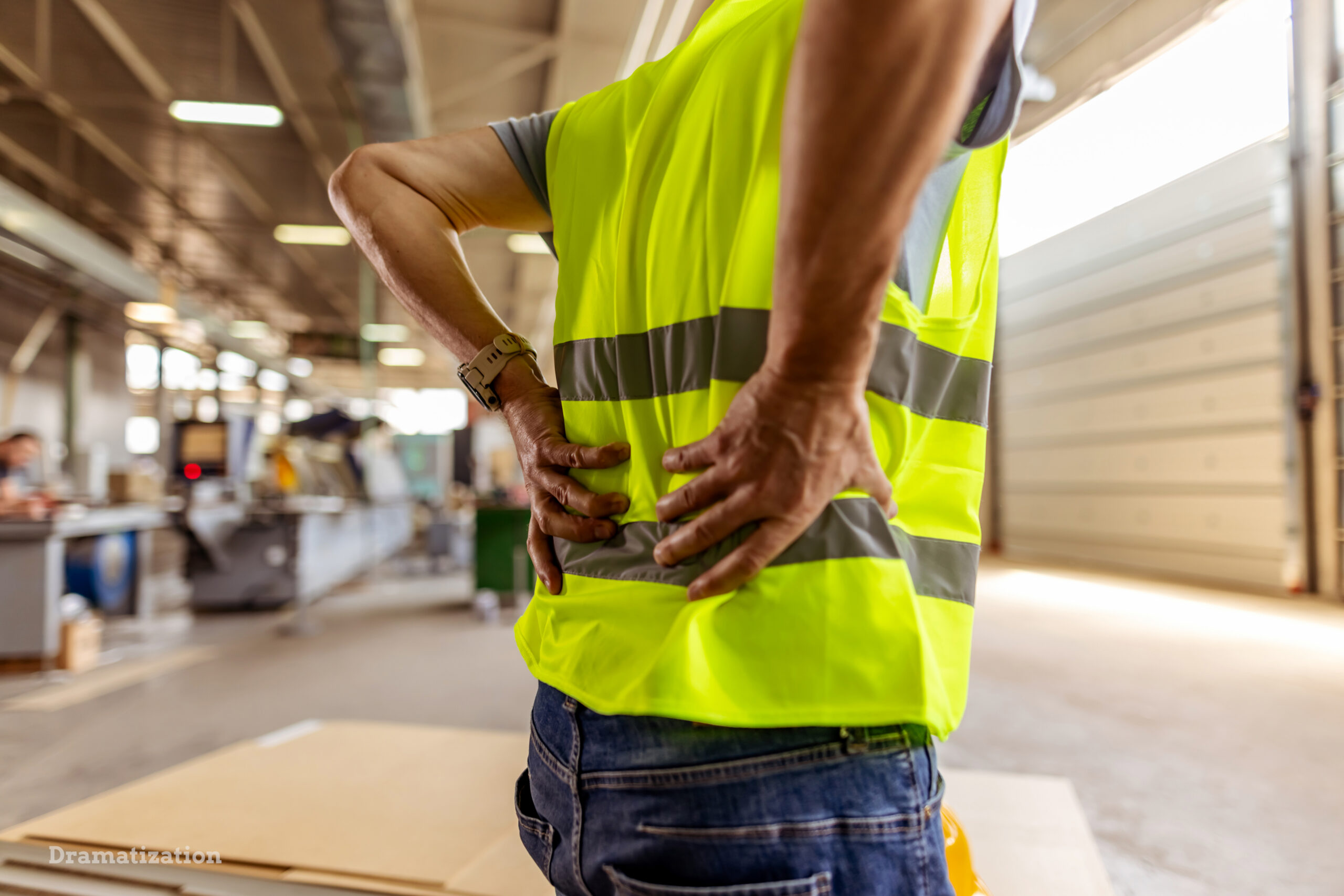 Back injury from a warehouse personal injury case