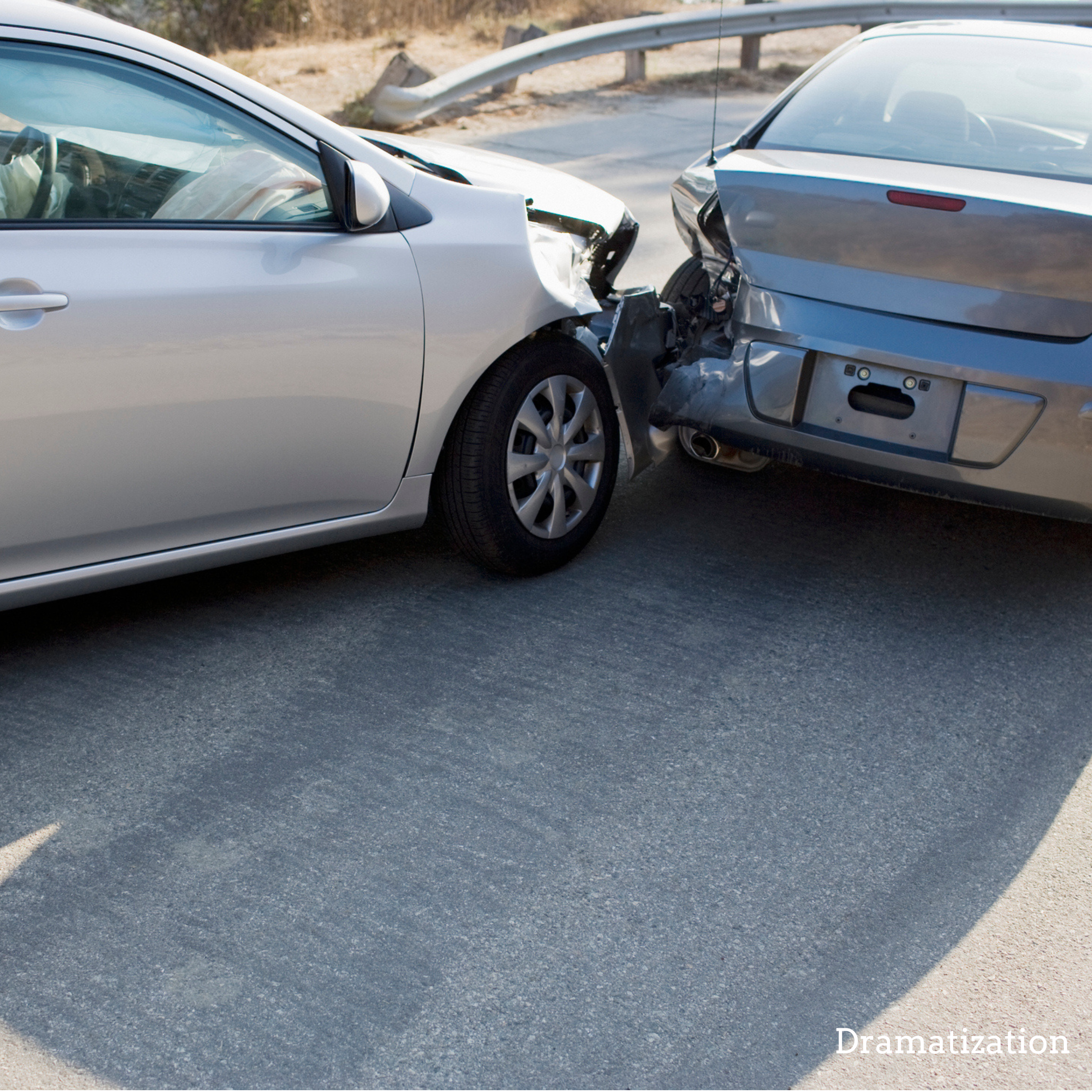 Accidente de lesiones personales en Los Ángeles, choque de coche.